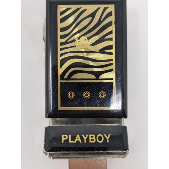 Playboy Mens Ratchet Belt For Men Adjustable Automatic Buckle - Picture 4 of 4